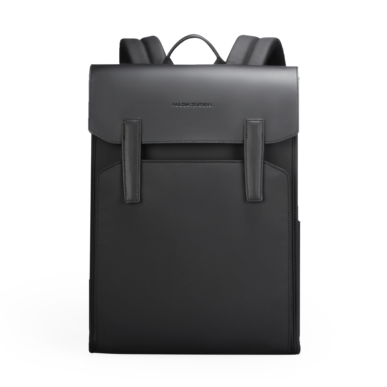 MUKE III: School Style Classic Business Work Black Oxford Backpack